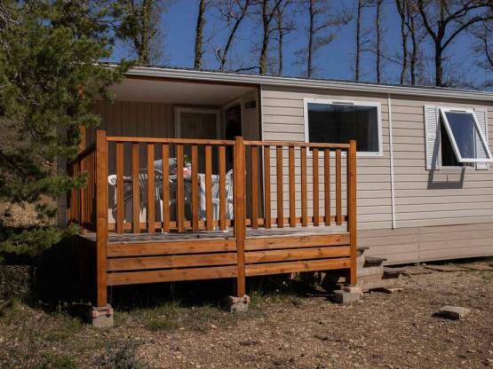 Stacaravan OPHEA 784 31m² (2 slaapkamers) overdekt terras