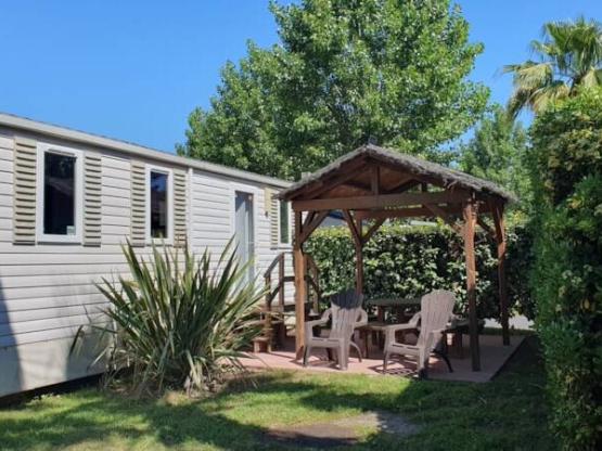 Mobilheim AFRICA+ - 29m² - 3 Zimmer + Klima-Anlage