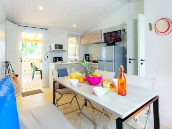 Mobilheim Club 5 27m² - 2 Schlafzimmer + Fernsehen