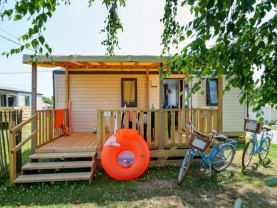 Mobilheim Club 5 27m² - 2 Zimmer + Fernsehen