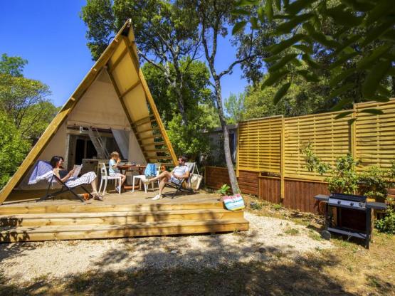 Glamping Victoria Zelt 4p 2bdr 1Bad **** klimatisiert