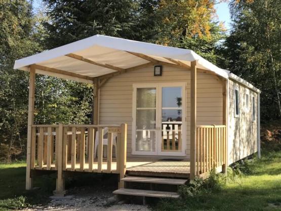 Mobilheim 2 Zimmer - Terrasse