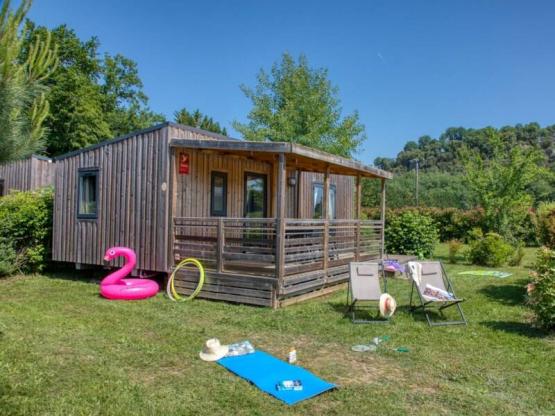 Mobilheim Premium 34m² (2 zimmer) - Klimaanlage + Spüllmachine + TV