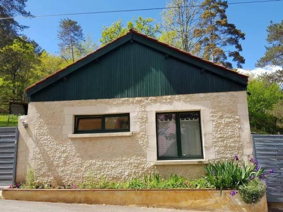 Cottage 9 personen, 2 schlafzimmer, terrasse, privater garten,