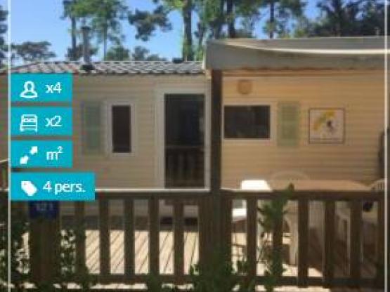 Mobilheim 4 Personen Confort kleines Modell