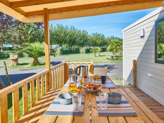 Mobil Home BAÏGURA 2CH PREMIUM terrasse couverte