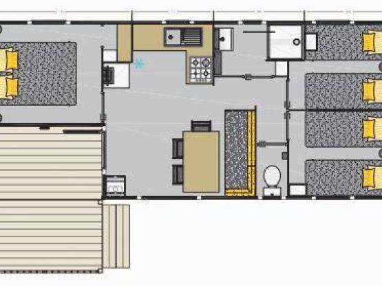 Mobilheim Mooréa 30 m² - 2019