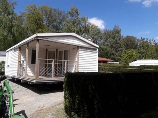 Mobilheim SOLO COMFORT 26M² (2 ZIMMER) + überdachte Terrasse 9m²