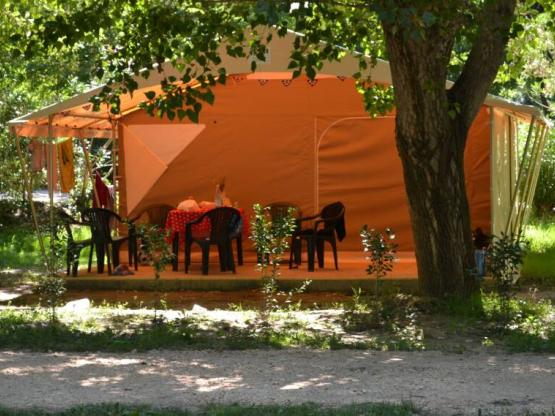 Zeltbungalow Standard 2 Schlafzimmer Canada - ohne Sanitäranlagen