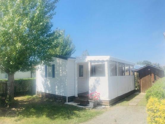 Mobilheim Océan 25m² - 2 Zimmer  - überdachte Terrasse
