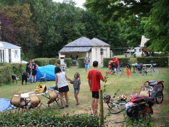 Stellplatz Pauschale Wanderer oder Radfahrer mit Zelt