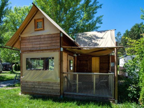 Caba Zelt 25m² - 2 Zimmer - mit Sanitär