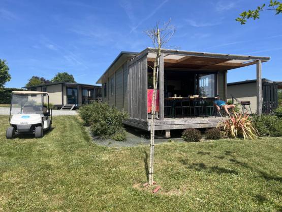 Chalet EVASION Zimmer 2 bedrooms + TV + überdachte Terrasse + dish washer + 1 connexion wifi