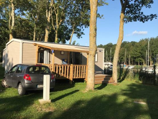 Mobilheim Premium - 34m² - 2 Schlafzimmer + 2 Bäder + Terrasse