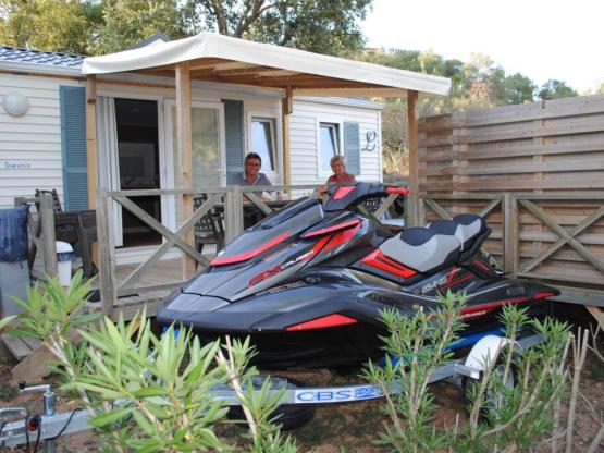 Mobilhome Le Baou aire acondicionado SPA (Max 6 adults)