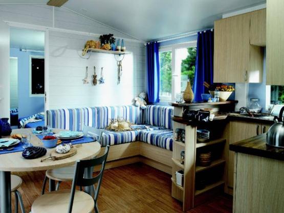 Mobile home PIC DU MIDI 2 bedrooms = sheets +towels + cleaning