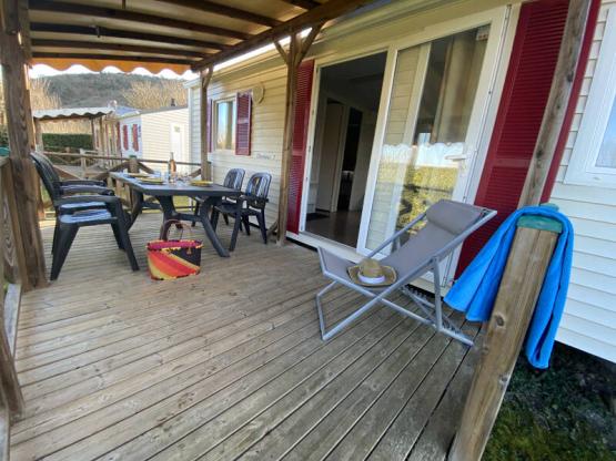 Mobilheim Confort 32 m² (6p-3 Zimmer), Klima, TV