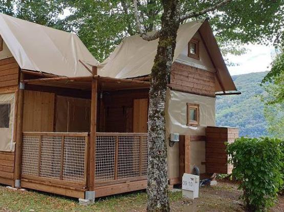 Lodge Aventure Perché 25m² (duplex 2 Zimmer )  Sanitäranlagen