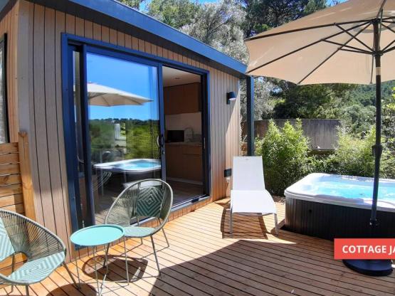 Cottage JASMIN + jacuzzi 21m² (1 zimmer)