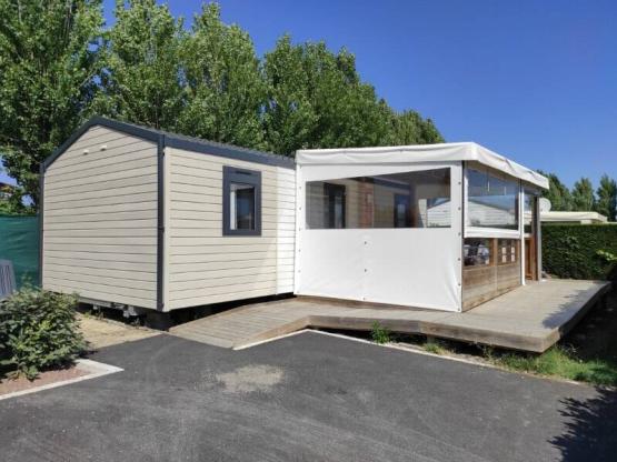 Mobiles Chalet – 2 Schlafzimmer - behindertengerecht