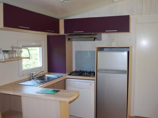 Stacaravan met 3 slaapkamers