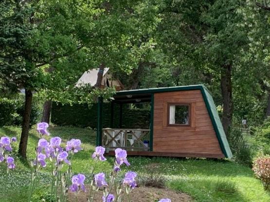 Chalet n°9 Camp'nature 20m2 ohne Sanitäranlagen