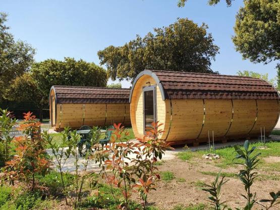 Barrel House - Schalffass 4pl - ohne Sanitäranlagen