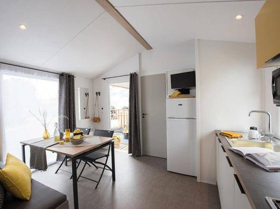 Mobil Home 25 m²  (2 Zimmer + Terrasse)