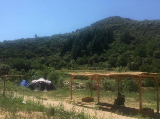 Stellplatz Sous le Soleil - Pergola