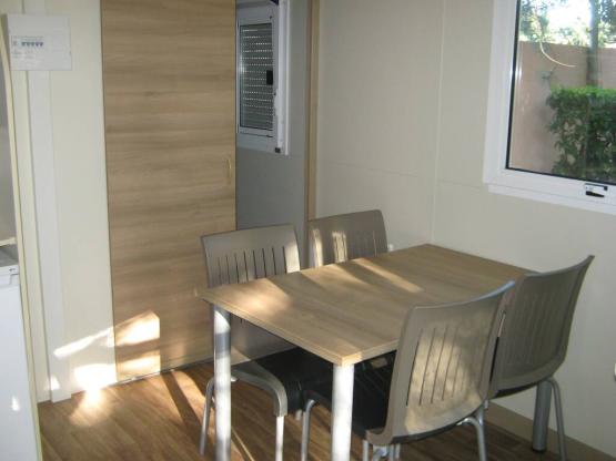 Hütte  Némo Confort 32m² - 2 zimmer +  Klimaanlage + TV - Halbüberdachte Terrasse 12m²