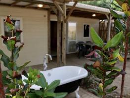 Cottage Garden 3bd | PREMIUM - 32m² - covered terrace - TV - dishwasher - plancha - outdoor bathtub